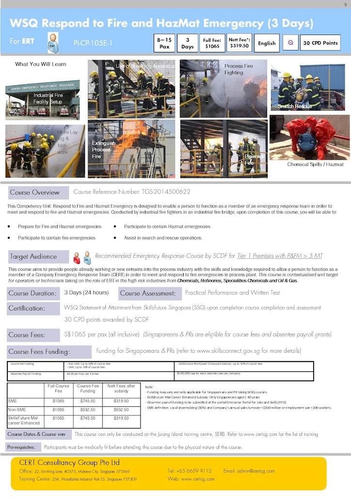 Respond to Fire & Hazmat Emergency